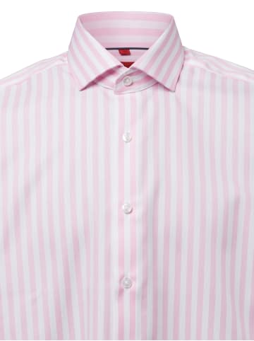 Finshley & Harding Businesshemd in rosa weiß - 0007