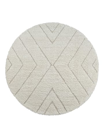 the carpet Hochflorteppich Bahar B in Creme