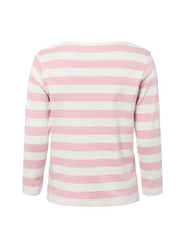 Franco Callegari Shirt in altrosa weiß - 0001
