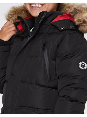 Threadboys Winterjacke Puffer Hugos in Schwarz