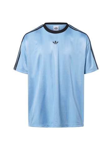 Adidas originals T-Shirt Jacquard Jersey in hellblau