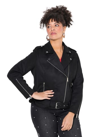 MIAMODA Jacke in schwarz