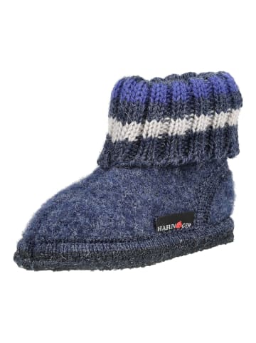 HAFLINGER Stiefelette HÜTTENSCHUH PAUL in Jeans