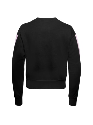 Champion Sweatshirt Crewneck Croptop in schwarz