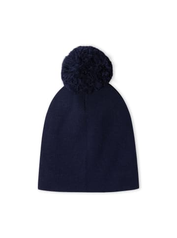 Stellou & friends Beanie mit PomPom in Dunkelblau