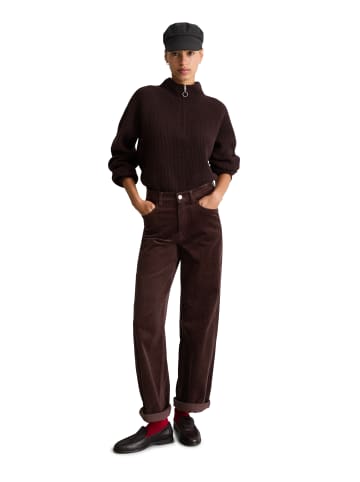 Marc O'Polo DENIM Cordhose Model Tomma wide in Espresso Brown