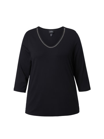 Ulla Popken Shirt in schwarz
