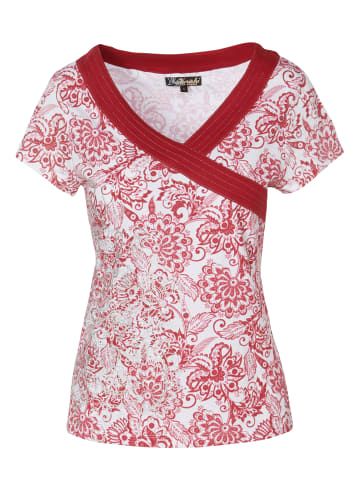 KOROSHI Kurzarm T-Shirt in rosa