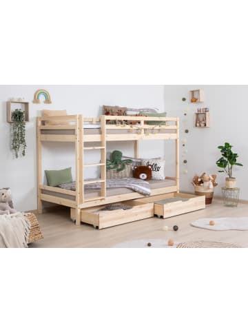 TICAA Etagenbett Stockbett Rene in Natur