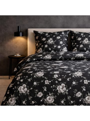 Traumschlaf Bettwäsche Fleur Royale in schwarz