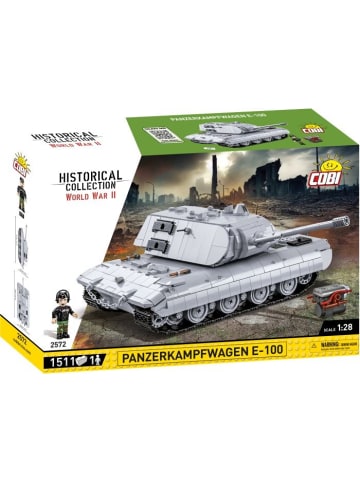 Cobi Modellbauset Klemmbausteine 2572 Panzerkampfwagen E-100 - ab 9 Jahre