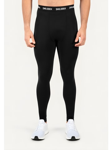 SMILODOX Kompressionshose Xion in Schwarz