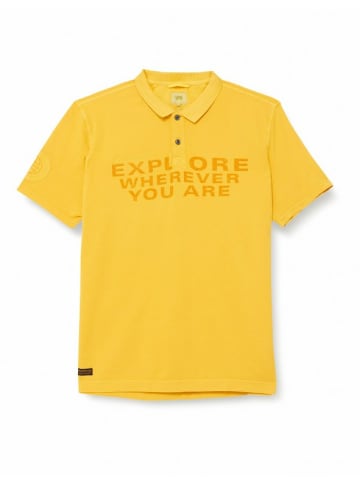 Camel Active Poloshirt für Herren in gelb