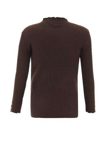 CARNEA Strickpullover in Taupe