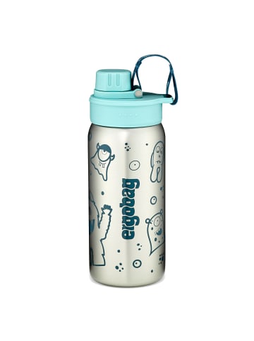 Ergobag Edelstahl Trinkflasche in petrol