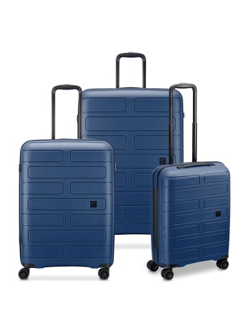 MODO by roncato Supernova 2.0 4 Rollen Kofferset 3-teilig in blue