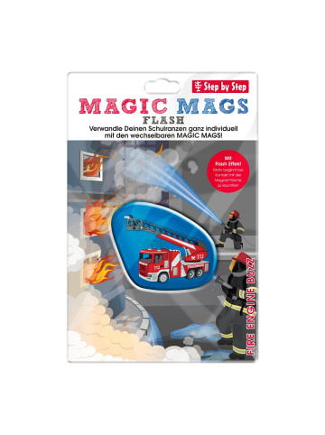 Step by Step Ranzen-Zubehör-Set MAGIC MAGS in Fire Engine Buzz