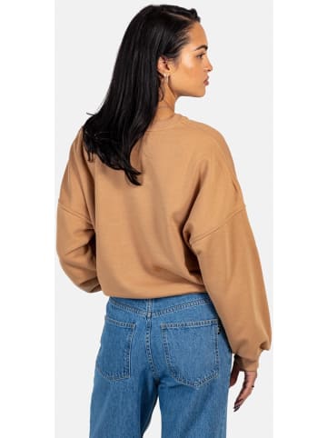 Reell Hoodie "Women Amara Crewneck" in Braun