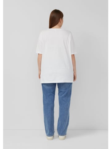 QS T-Shirt in 0100_weiß