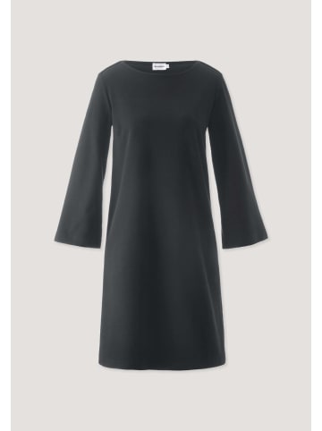 Hessnatur Jersey Kleid Mini in schwarz