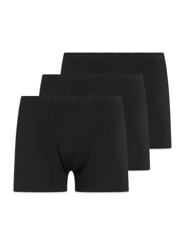 Schiesser Trunk UNCOVER Cotton in Schwarz