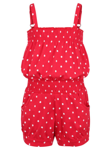 Kidsworld Kurzoverall in rot-weiß