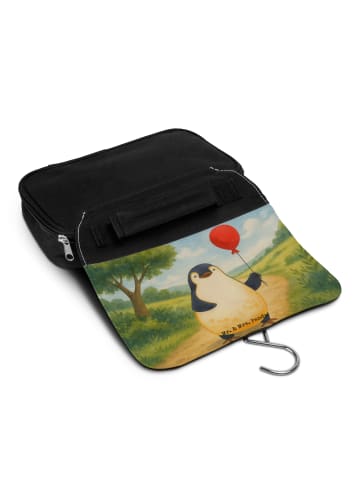 Mr. & Mrs. Panda kulturtäschchen Pinguin Luftballon Design ohne ... in Weiß