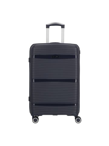 D&N Travel Line 4200 4 Rollen Trolley M 67 cm in darkblue