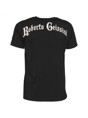 Roberto Geissini Nice to meet you T-Shirt Schwarz Unisex