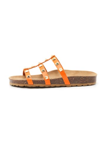 billowy Pantoletten  in orange