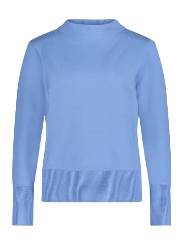 Betty Barclay Strickpullover mit Stehkragen in Azurine