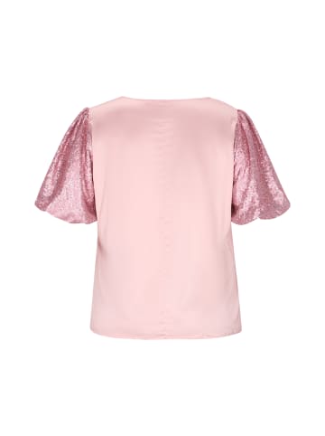 NAEMI Plus Size Blouse in Pink