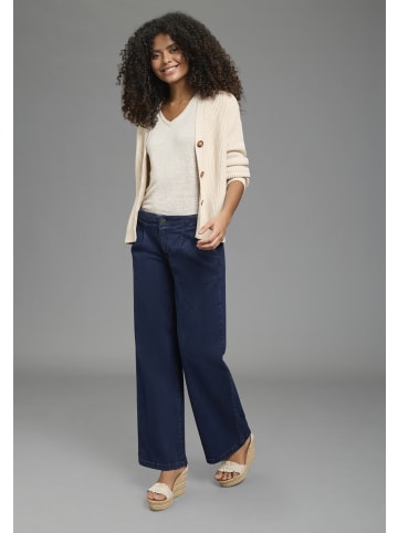 ARIZONA Weite Jeans in dunkel blau used