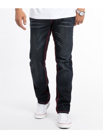 Rock Creek Jeans Straight Cut in Schwarz