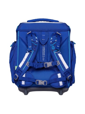 SCHNEIDERS Ergolite Schulranzen-Set 8-teilig in blue