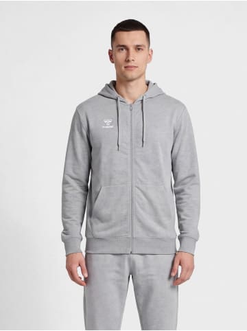 Hummel Reißverschluss Hmlgo Herren in GREY MELANGE