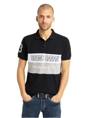 Bruno Banani Poloshirt WOODS in Schwarz