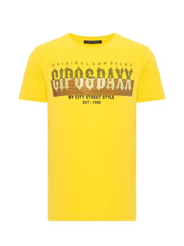 Cipo & Baxx T-Shirt in YELLOW