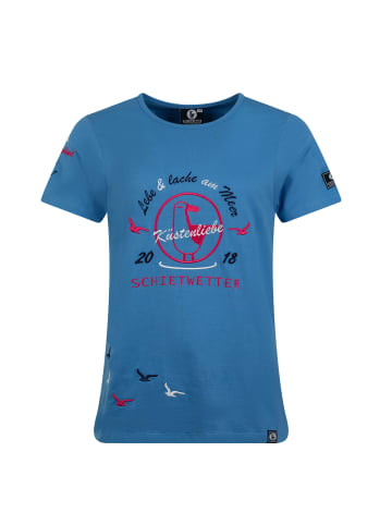 SCHIETWETTER T-Shirt "Hanni Herzstück" in jeans