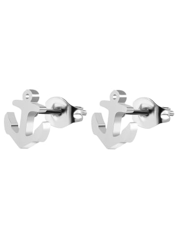 Adeliás Damen Ohrringe – Ohrstecker aus Edelstahl in silber