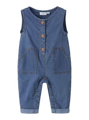 name it Overall in Medium Blue Denim