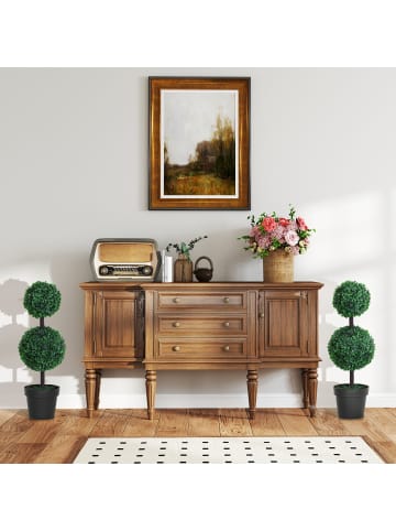 Outsunny Künstliche Pflanzen-23L x 23B x 67H cm-Grün