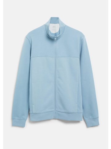 s.Oliver Sweatshirt Jacke in 5030_hellblau