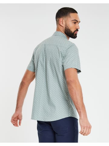 Threadbare Kurzarmhemd THB Shirt S/Slv Pine in Olivgrün