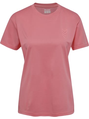 Hummel Hummel T-Shirt Hmlactive Multisport Damen Atmungsaktiv Feuchtigkeitsabsorbierenden in DUSTY ROSE