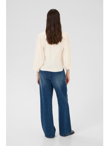 Karen By Simonsen Langarm - Hemd KBDenise Regular fit in Egret