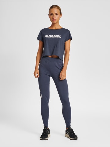 Hummel Hummel Leggings Hmllegacy Damen Dehnbarem in BLUE NIGHTS