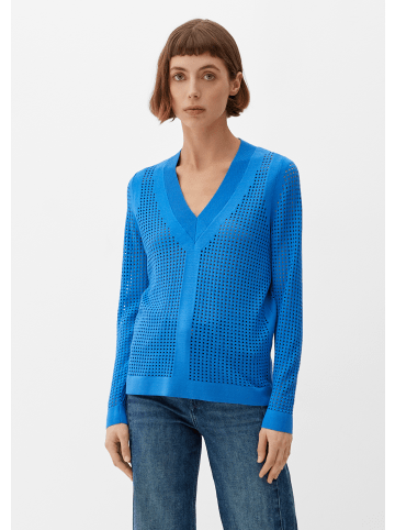 s.Oliver Strickpullover langarm in Blau