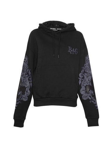 Roberto Geissini Lilie Hoodie Schwarz Unisex