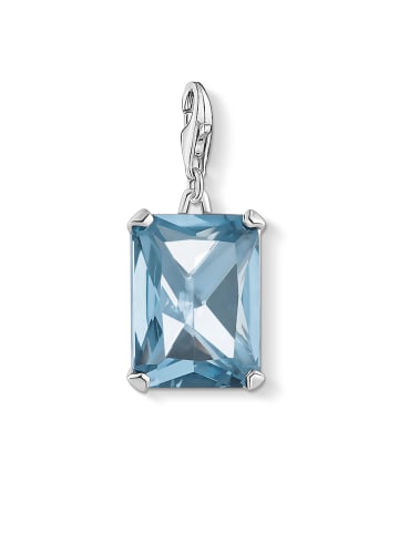 Thomas Sabo Charm-Anhänger in silber, blau